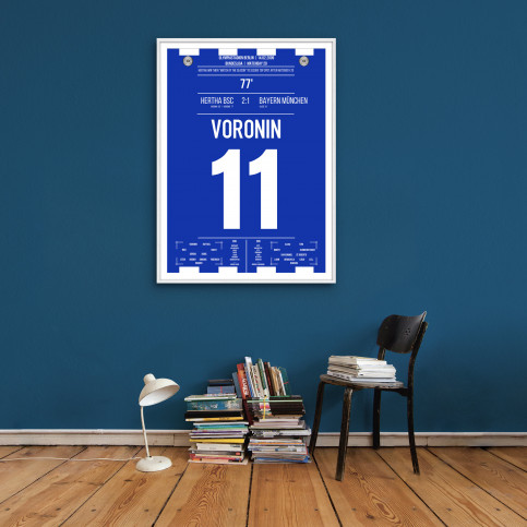 Voronin vs. Bayern - Moments Of Fame - Posterserie 11FREUNDE SHOP