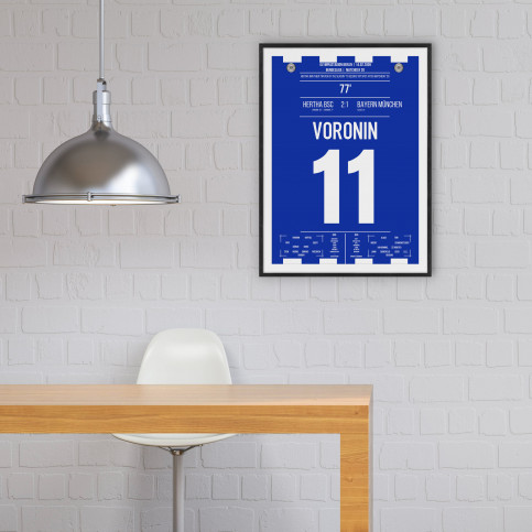 Voronin vs. Bayern - Moments Of Fame - Posterserie 11FREUNDE SHOP