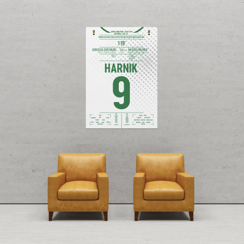 Poster: Martin Harnik vs. Dortmund - Werder Bremen im DFB-Pokal 2019 