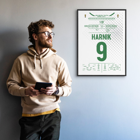 Poster: Martin Harnik vs. Dortmund - Werder Bremen im DFB-Pokal 2019 