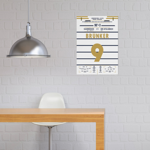 Brünker vs. Gladbach - Poster