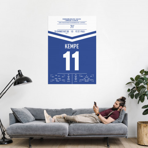 Kempe vs. St. Pauli - Der SV Darmstadt 98 macht den Aufstieg mit einem Durchmarsch in die 1. Bundesliga perfekt