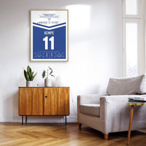 Kempe vs. St. Pauli - Der SV Darmstadt 98 macht den Aufstieg mit einem Durchmarsch in die 1. Bundesliga perfekt