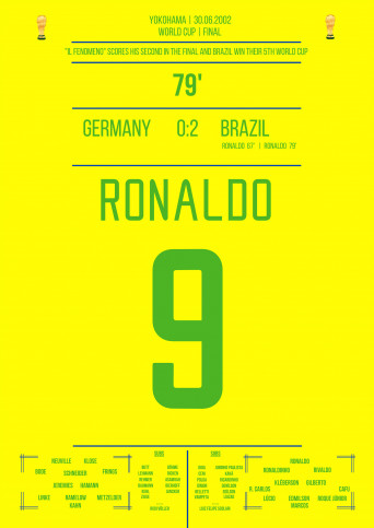 Ronaldo vs. Germany - Brasilien wird Weltmeister 2002