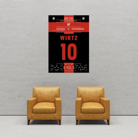 Poster: Wirtz vs. Bayern - Spektakulärer Auftritt der Werkself gegen die Bayern