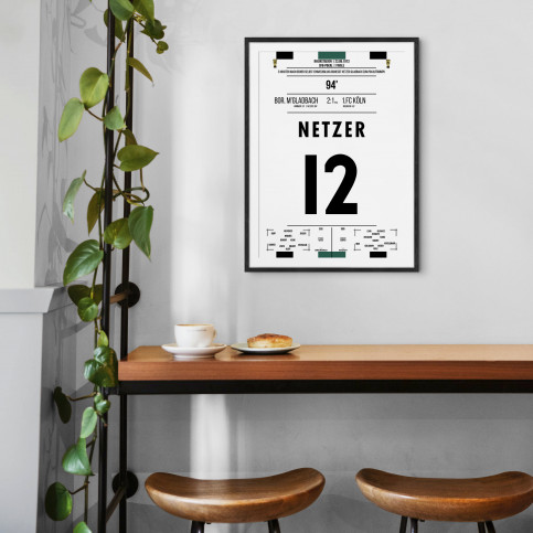 Netzer vs. Köln - Poster