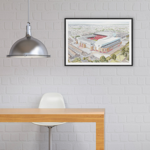 Stadia Art: Anfield (5) - Poster