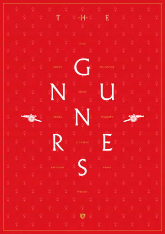 Legendary XI: Arsenal - Poster bestellen - 11FREUNDE SHOP