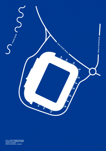 Piktogramm: Leicester - Poster bestellen - 11FREUNDE SHOP