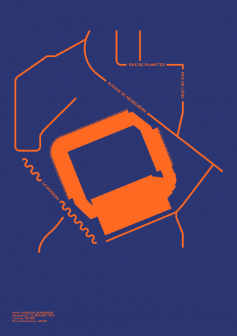 Piktogramm: Montpellier - Poster bestellen - 11FREUNDE SHOP