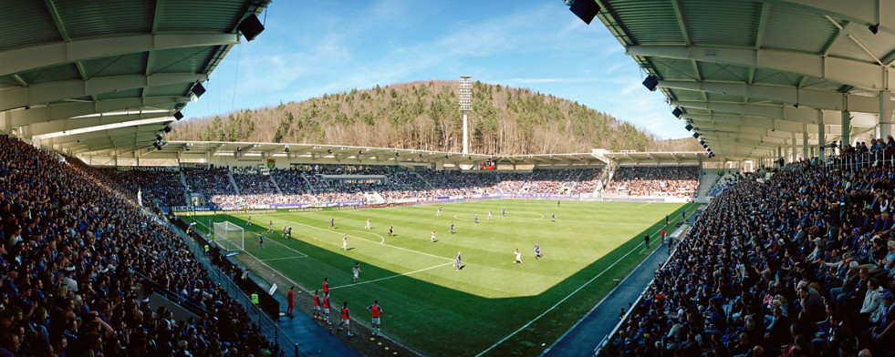 Aue (2018) - Stadion Wandbild Erzgebirgsstadion - 11FREUNDE SHOP