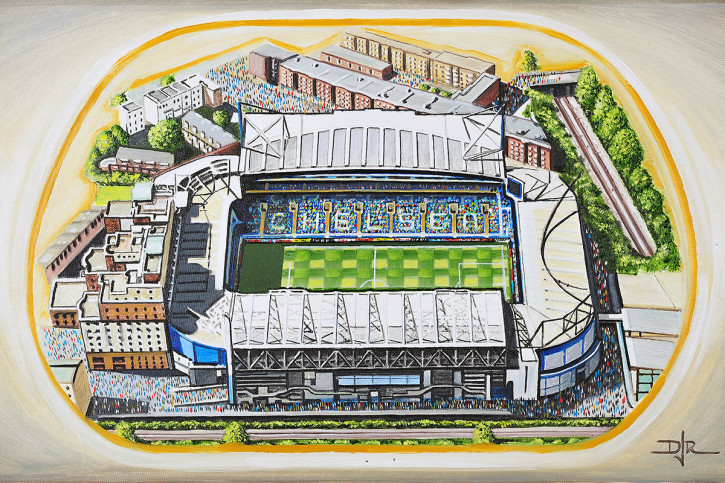 Stadia Art: Stamford Bridge - Poster bestellen - 11FREUNDE SHOP