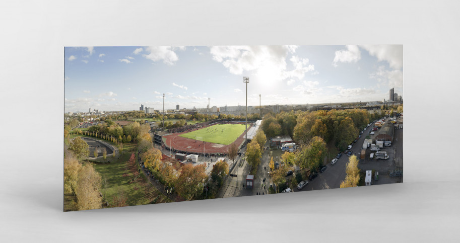 Vogelperspektive Südstadion - Stadion Fußball Fotografie