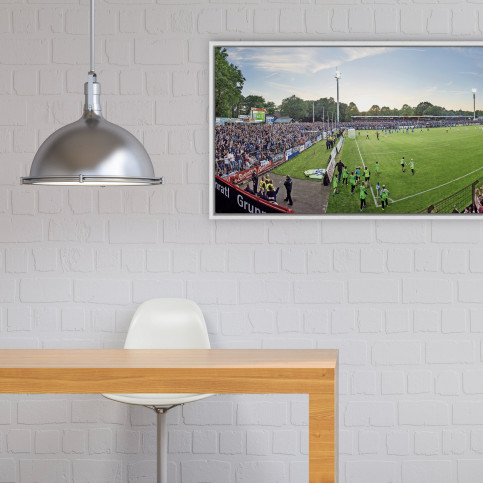 SV Meppen - Emslandstadion - 11FREUNDE Stadionposter Motiv - Panorama-Wandbild 