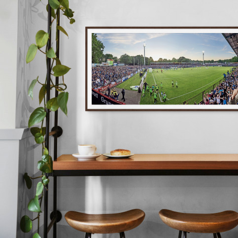 SV Meppen - Emslandstadion - 11FREUNDE Stadionposter Motiv - Panorama-Wandbild 