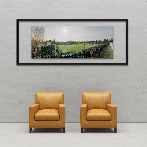 Leipzig (Chemie) - Alfred-Kunze-Sportpark - BSG Chemie Leipzig - Stadionfoto Panorama Fußball