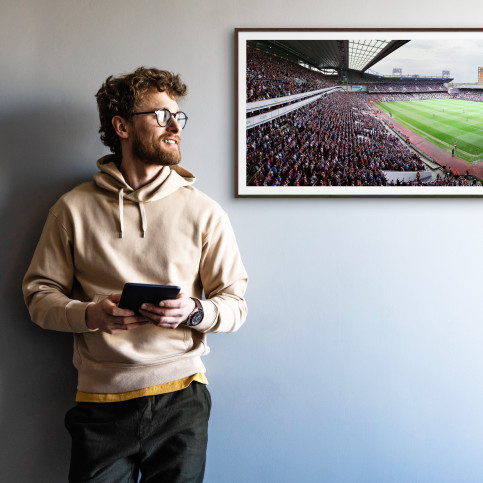 West Ham (2016) - Stadion Wandbild Boleyn Ground Uptown Park - 11FREUNDE SHOP