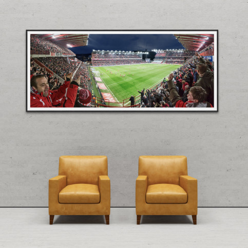 Lüttich - Stadion Wandbild Maurice-Dufrasne-Stadion - 11FREUNDE SHOP