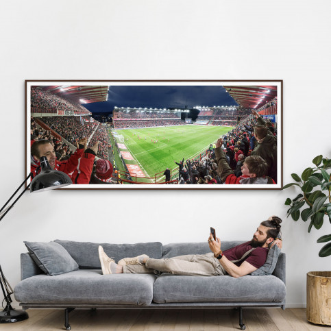 Lüttich - Stadion Wandbild Maurice-Dufrasne-Stadion - 11FREUNDE SHOP