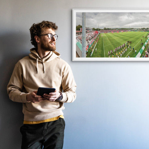Würzburg - Stadion Wandbild Flyeralarm-Arena - 11FREUNDE SHOP