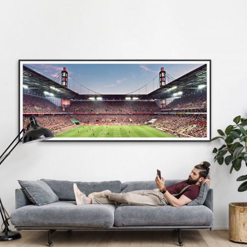 Köln (2019) - 1. FC Köln Wandbild Stadion Panorama
