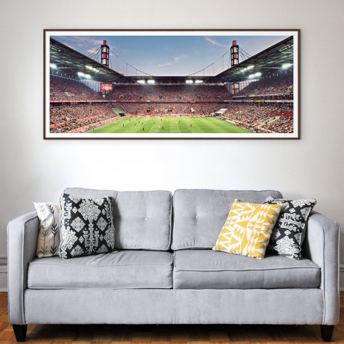 Köln (2019) - 1. FC Köln Wandbild Stadion Panorama