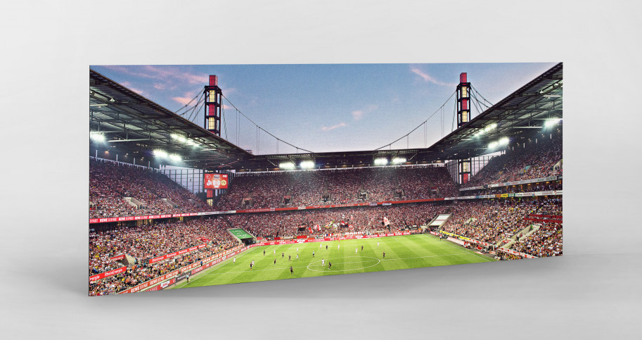 Köln (2019) - 1. FC Köln Wandbild Stadion Panorama