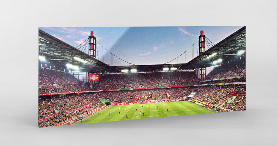 Köln (2019) - 1. FC Köln Wandbild Stadion Panorama