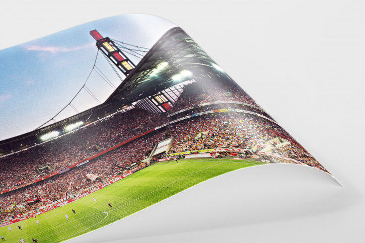 Köln (2019) - 1. FC Köln Wandbild Stadion Panorama