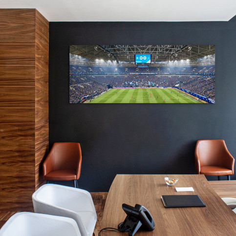 Gelsenkirchen (2019) - Stadionfoto Schalke 04 als Wandbild