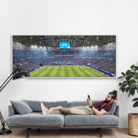 Gelsenkirchen (2019) - Stadionfoto Schalke 04 als Wandbild