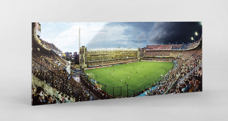 La Bombonera (remastered Panorama) - Fußball Foto - Reinaldo Coddou H.