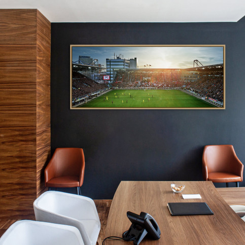 FC St. Pauli -  Millerntor Stadion - Fußball Foto Wandbild Poster Leinwand