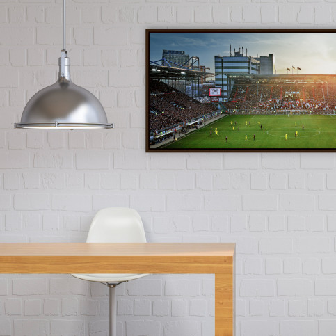 FC St. Pauli -  Millerntor Stadion - Fußball Foto Wandbild Poster Leinwand