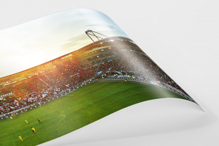 FC St. Pauli -  Millerntor Stadion - Fußball Foto Wandbild Poster Leinwand