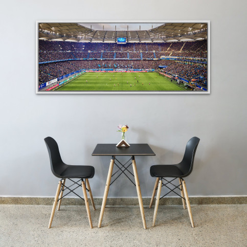 Hamburg (HSV, 2019) - Volksparkstadion - Fußball Foto Wandbild Poster Leinwand 