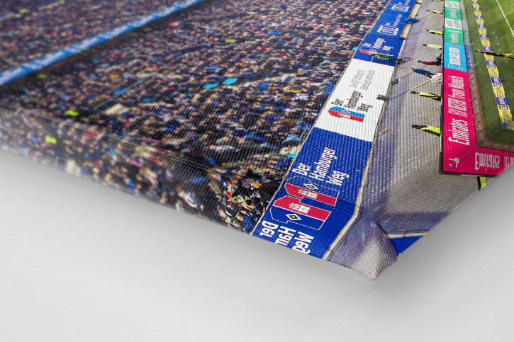 Hamburg (HSV, 2019) - Volksparkstadion - Fußball Foto Wandbild Poster Leinwand 