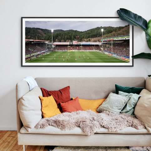 Freiburg (2020) - Schwarzwald-Stadion - Fußball Wandbild - 11FREUNDE SHOP