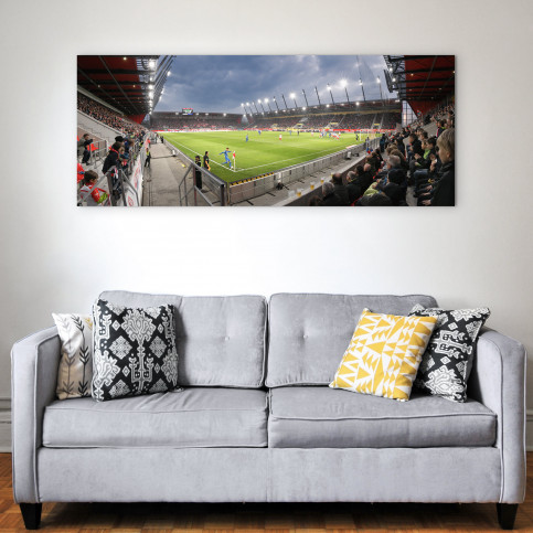 Regensburg - Jahn Regensburg Stadionfoto als Wandbild
