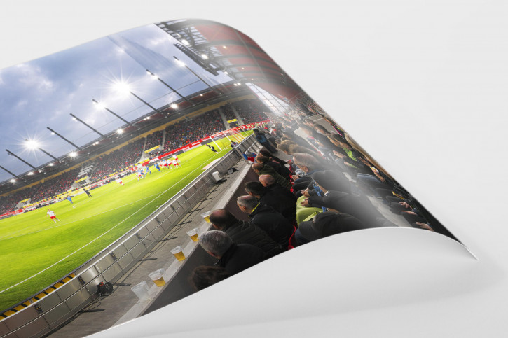 Regensburg - Jahn Regensburg Stadionfoto als Wandbild