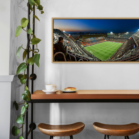 Valencia - Estadio Mestalla Stadionfoto Panorama als Wandbild