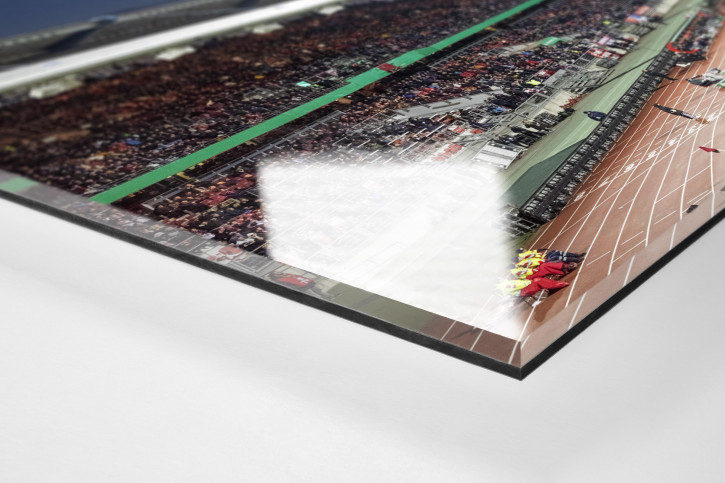Wandbild: 1. FC Nürnberg Max-Morlock-Stadion - Panorama-Stadionfoto von Kai Senf