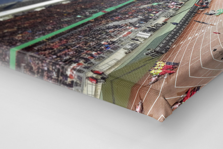 Wandbild: 1. FC Nürnberg Max-Morlock-Stadion - Panorama-Stadionfoto von Kai Senf