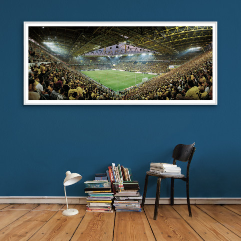 Wandbild: Dortmund Signal Iduna Park (2011) - Panorama Stadionfoto Borussia  Dortmund