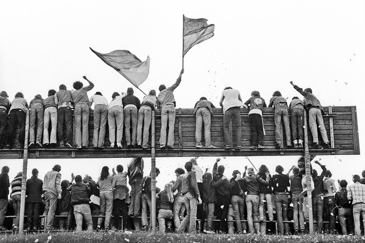 Braunschweig Fans 1981 - 11FREUNDE SHOP - Fußball Foto Wandbild