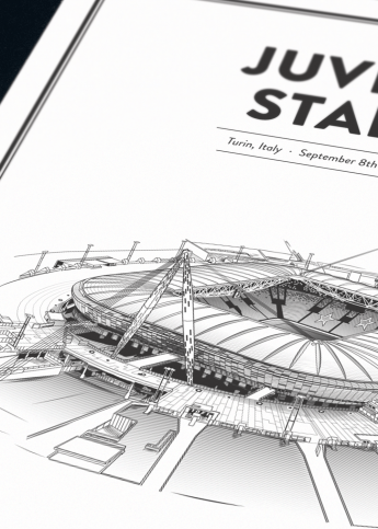 Stadium Posters by Fans Will Know: Turin