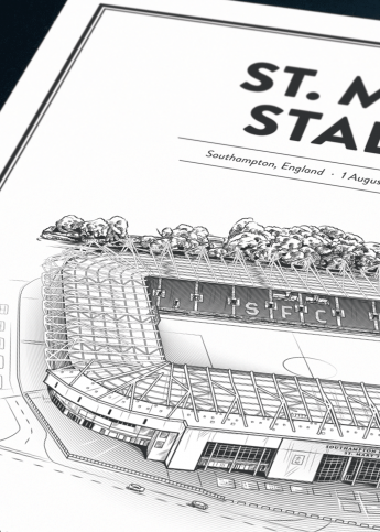 Stadium Posters by Fans Will Know: Southampton