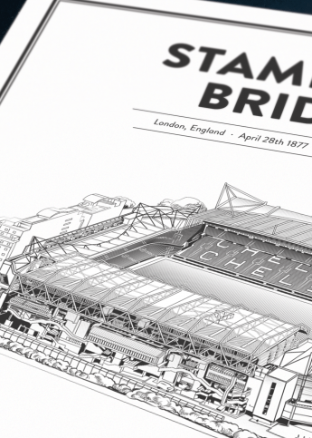 Stadium Posters by Fans Will Know: London (Chelsea)