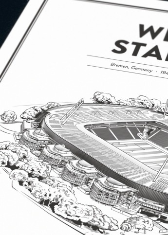 Stadium Posters by Fans Will Know: Bremen