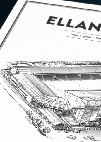 Stadium Posters by Fans Will Know: Leeds